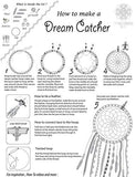 Mandala Life ART DIY Dream Catcher Kit 12x30 inches - Make Your Own Bohemian Wall Hanging with All-Natural Materials - Creative Activity Set Includes Premium Lace, Yarn, Feathers and Wooden Hoop