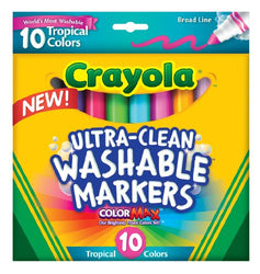 Crayola  Ultraclean BL Tropical Markers (10 Count)