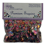 5,000 Piece Sequin Assortment For Crafts 60 grams - Coral Assortment - 3 Packs