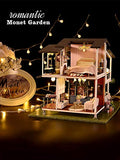 Flever Dollhouse Miniature DIY House Kit Creative Room with Furniture for Romantic Artwork Gift (Monet Garden)