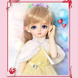 HGFDSA 1/6 BJD Doll SD Doll 26Cm Exquisite Fashion Female Doll Birthday Present Doll Child Playmate Girl Toy Fullset