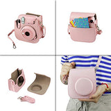 Fujifilm Instax Mini 11 Instant Camera - Blush Pink (16654774) + 2X Fujifilm Instax Mini Twin Pack Instant Film (40 Sheets) + Protective Case + Photo Album Instax Mini 11 Accessory Gift Bundle