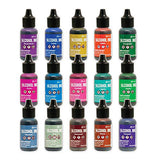All 87 Ranger Tim Holtz Alcohol Inks with New 2020 Colors, Complete Set with Alloys, Mixatives, Pixiss Blending Tools, Mini Blending Tools and Foams, Premium Brush Set for Alcohol Ink and Mini Mister