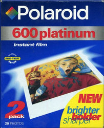 Polaroid 600PLAT-2PK - 600 Platinum Film [2 Pack]