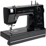 Janome Industrial-Grade Aluminum-Body HD1000 Black Edition Sewing Machine with 14 Stitches,