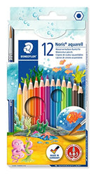 Staedtler Watercolor Pencils, Box of 12 Colors (14410NC12)