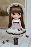 Outing weather costume set of Blythe 1/6 Doll Spring