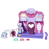 My Little Pony Friendship is Magic Rarity Fashion Runway Playset - Fun My Little Pony Toys Set - Slide Rarity into a Glamorous Outfit to Have Her Strut Up and Down the Catwalk in Style