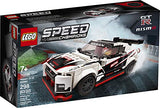 LEGO Speed Champions Nissan GT-R NISMO 76896 Toy Model Cars Building Kit Featuring Minifigure (298 Pieces)