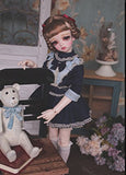 Zgmd 1/4 BJD Doll BJD Dolls Ball Jointed Doll Sad Eyes Nice Doll Girl Free Eyes With Face Make Up