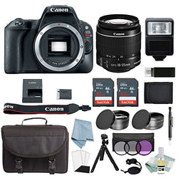 Canon EOS Rebel SL2 Bundle With EF-S 18-55mm f/4-5.6 IS STM Lens + Advanced Accessory Kit -