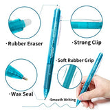 VITOLER Retractable Erasable Gel Pens, 0.7mm Fine Point Colored Pens, Make Mistakes Disappear, 16 Pack Assorted Color Gel Ink Pens for Journaling Writing Planner, Crossword Puzzles,School Supplies