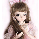 Eileen BJD Dolls 1/3 SD Doll 60cm 24 inch Jointed Dolls Toy Action Figure Bjd + Makeup Full Set