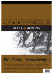 Daler Rowney Ltd Fine Grain Hvywgt Pad A3 200G [Toy]