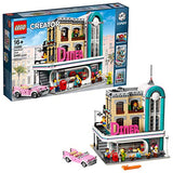 LEGO Creator Expert Downtown Diner 10260 Building Kit, Model Set and Assembly Toy for Kids and Adults (2480 Pieces)