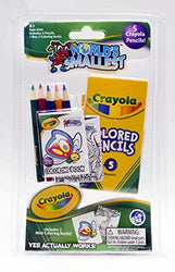 Worlds Smallest Crayola Color Pencil Coloring Book Set, Multi  (548)