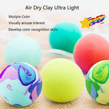 36 Colors Modeling Clay Kit-DIY Air Dry Ultra Light Magic Clay,Air Dry Ultra Light Clay,Safe & Non-Toxic,with Sculpting Tools,Air Clay Gift for Kids Air Dry Clay Boys and Girls