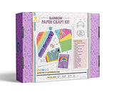 GoldieBlox Rainbow Paper Craft Kit, for Kids 8+, Educational DIY STEM Activity, 3 Projects in One, Make a Pinata, Bowl and Lantern