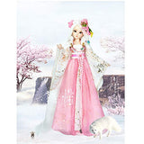 Diary Queen Fortune Days Original Design 18 inch Dolls(with Gift Box), Series 26 Joints Doll, Best Gift for Girls (Fairy)