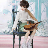 ZDD BJD Doll 1/4 SD Dolls 15.74 Inch Ball Jointed Doll DIY Toys with Full Set Clothes Shoes Wig Makeup Best Gift/Boy for Girls
