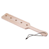 Wooden Paddle with 5 Airflow Holes, Venesun 14inch Light Weight and Super Durable with Beautiful Smooth Finish Wood Paddle