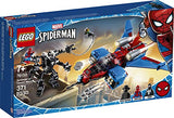 LEGO Marvel Spider-Man Spider-Jet vs Venom Mech 76150 Superhero Gift for Kids with Minifigures, Mech and Plane (371 Pieces)