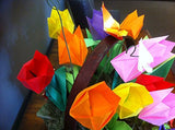 LaFosse & Alexander's Origami Flowers Kit: Lifelike Paper Flowers to Brighten Up Your Life: Kit with Origami Book, 180 High-Quality Origami Papers, 20 Projects & DVD