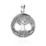 AeraVida Amazing Rare Celtic Tree of Life .925 Sterling Silver Pendant