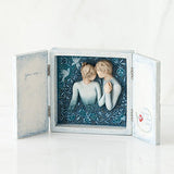 Willow Tree hand-painted sculpted box, Duet