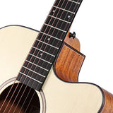 Donner DAG-1C Beginner Acoustic Guitar Full Size, 41" Cutaway Guitar Bundle with Gig Bag Tuner Capo Picks Strap String
