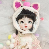 JRNDNIUO Cute BJD Dolls 1/6 SD Dolls 11.8 Inch Pretty Ball Jointed Doll with Full Set Including Wig Hair, Makeup, Eyes, Clothes, Shoes, Best Christmas Birthday Gift for Girls Kids