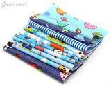 RayLineDo 30pcs blue series fabric cotton 100% printed boundle patchwork squares of 1010cm