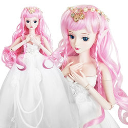Love Secret Spirit 1/3 BJD SD Doll Demon Wish Girl 24" 60cm 19 Jointed Dolls Toy