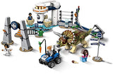 LEGO Jurassic World Triceratops Rampage 75937 (447 Pieces)