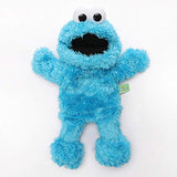 RONIAVL The Muppets Movie Soft Stuffed Plush Toy Sesame Street Cookie Monster Hand Puppet,Blue Monster