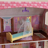 KidKraft Penelope Wooden Pretend Play House Doll Dollhouse Mansion with Furniture, Multi, (Model: 65179)