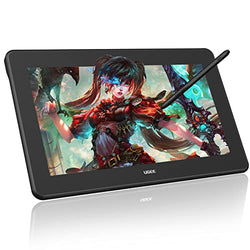 UGEE U1600 FHD Drawing Tablet with Screen,15.4'' Pen Display 90% NTS,Type-C,Full Laminated Graphics Tablet Support 8192 Levels Passive Stylus,Compatible with Windows/Mac/Android/Linux/OSU