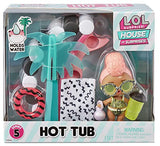 LOL Surprise OMG House of Surprises Hot Tub Playset with Yacht B.B. Collectible Doll and 8 Surprises – Great Gift for Kids Ages 4+
