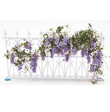 Creative Accents Dollhouse Miniature Wisteria Vine w/Purple Blooms
