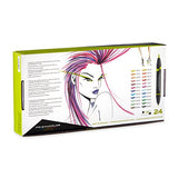 Prismacolor 1773301 Premier Double-Ended Art Markers, Fine and Brush Tip, 24-Count
