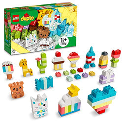 LEGO DUPLO Creative Building Time 10978 Colorful Construction Toy for Preschoolers Aged 18 Months and up (120 Pieces)