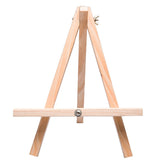 Tosnail 12" Tall Natural Wood Tripod Easel Photo Painting Display - 5 Pack