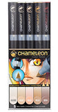 Chameleon Art Products Skin Tones, 5-Pen Set