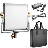 Neewer 2 Packs Dimmable Bi-Color 480 LED Video Light and Stand Lighting Kit Includes: 3200-5600K CRI 96+ LED Panel with U Bracket, 75 inches Light Stand for YouTube Studio Photography, Video Shooting