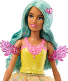 Barbie Doll with Fairytale Outfit and Pet Inspired a Touch of Magic, Teresa with Fantasy Hair and Comb