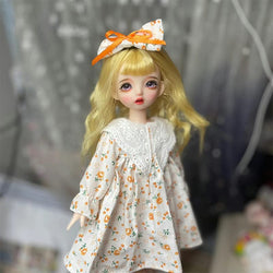 2022 New 1/6 Doll BJD 12 Inch Dolls Ball Jointed Doll DIY Toys with Full Set Clothes Shoes Wig Makeup, Best Gift for Girls (5#)