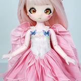 ICY Fortune Days Anime Style Ball Jointed Doll, Including Wig, Makeup, Removable Head and Replaceable Eyes and Dress, Shoes, 1/6 Scale, About 12 Inch(Yolanda)