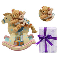 Lovely Bear and Rabbit Music Box is Good for Girls,Babys and Boys' Birthday Musical Box, Melody