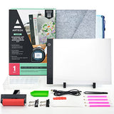Arteza Diamond Art Light Pad Kit, 9.25x13.25-Inch LED Light Board, 21 Diamond Painting Accessories