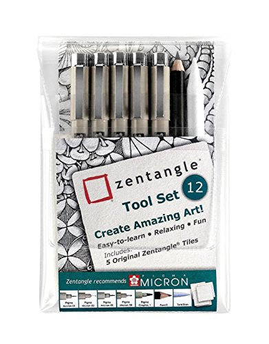 Zentangle Tool Set (pack Of 12)